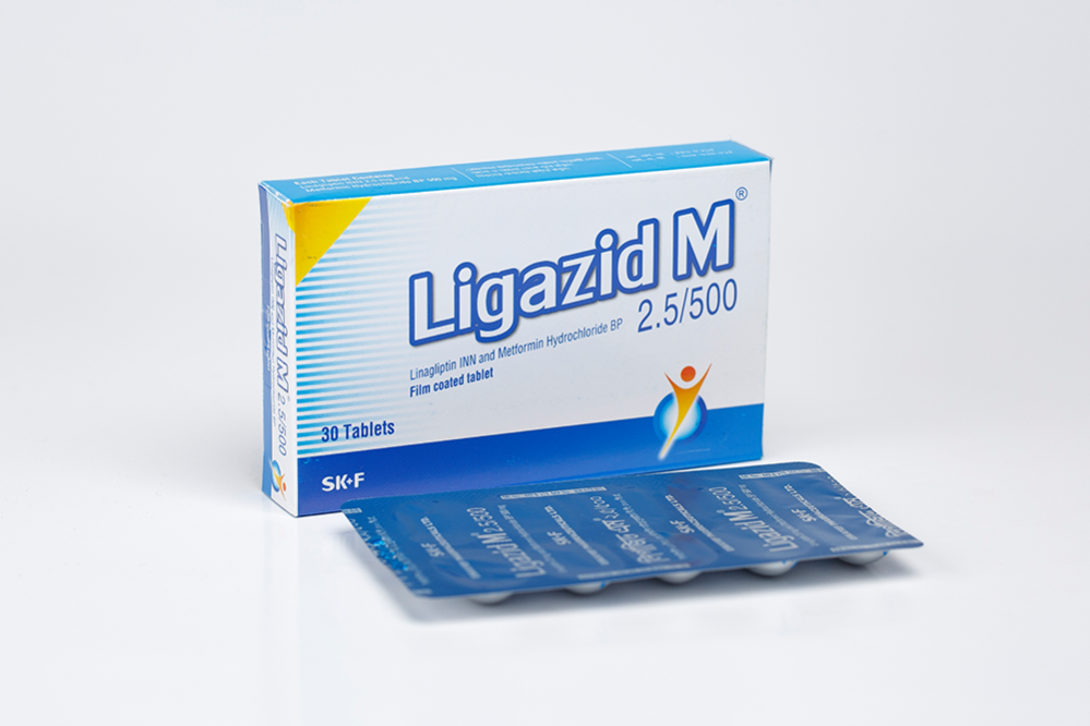 Ligazid M 2.5 + 500